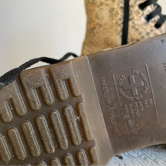 Made In England Python Dr.Martnes - Picture 10 of 11